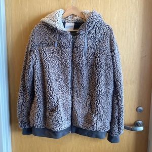 Thread & Supply Sherpa Teddy Jacket: Women's Coat - Size Large